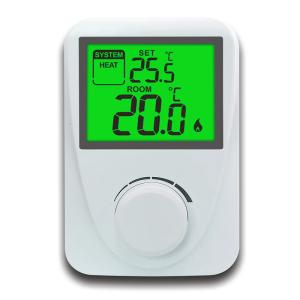 Wholesale 1.5V Alkaline Batteries LCD Display Smart Home Digital Room Thermostat For Heating / OFF / Cooling from china suppliers