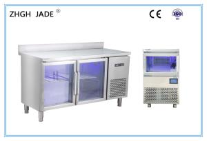 Wholesale Hotel Kitchen Use Blue Light Inside Refrigerator 1200 * 700 * 800MM from china suppliers