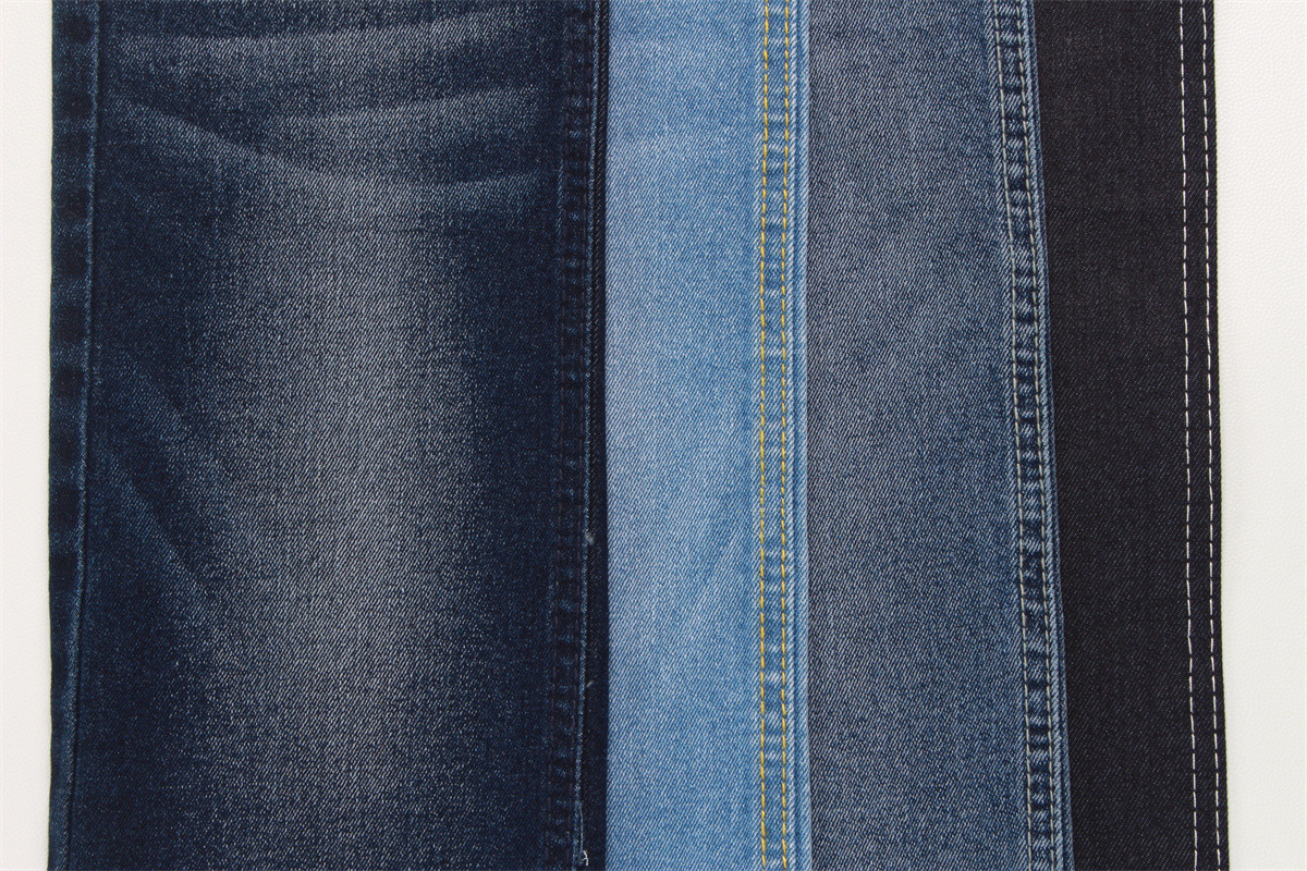 Sanforizing 10.2 Oz 58/59'' Super Stretch Textile Fabric Jean Material For Apparel