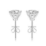 Classic Design 18k Lab Grown Diamond Earrings Jewelry Best seller Round shape