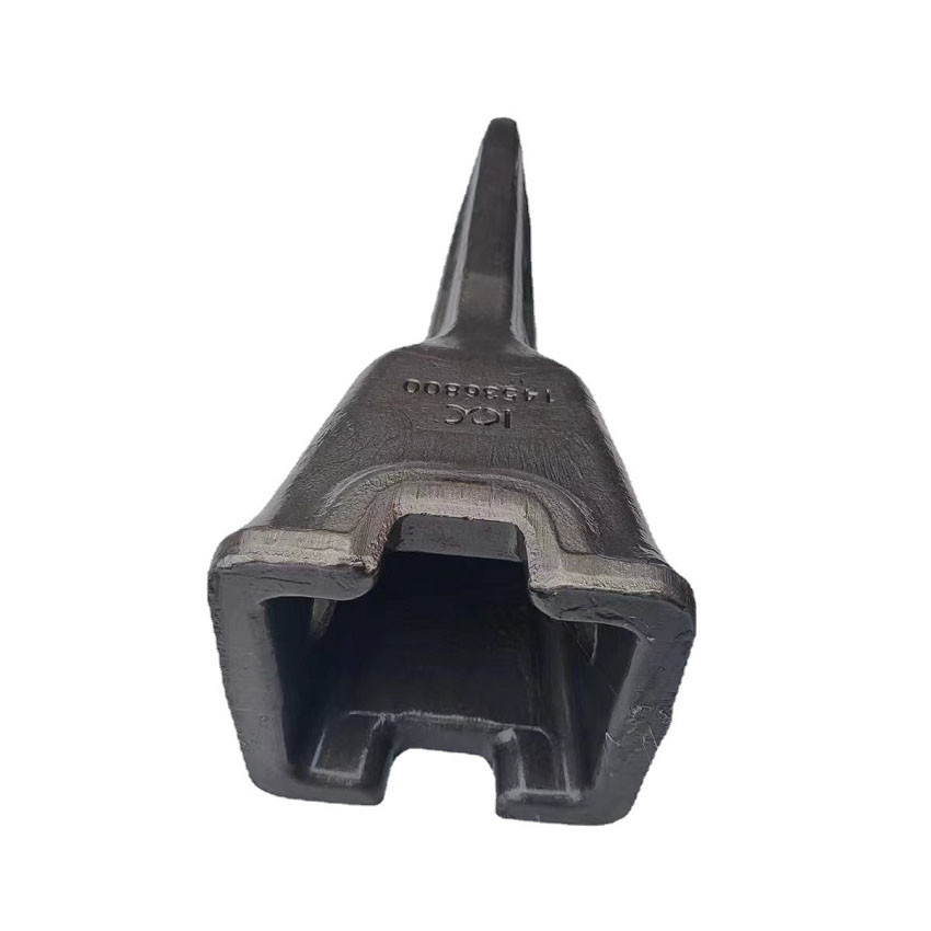 48HRC-52HRC Forged Bucket Teeth Rock Teeth For Backhoe Anticorrosion