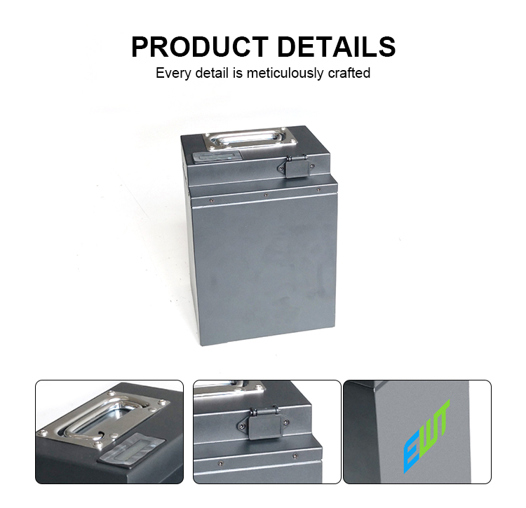 Custom Electric Vehicle Battery Lithium Ion 22ah 72v Lifepo4 Battery Pack