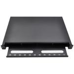 1U 19 Inch Fiber Optic Distribution Box Rack Mount Cold Rolled Steel 1.2T