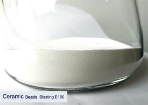 Wholesale B100 Ceramic Blasting Media For Machinery / Medical Instrument Sandblast Finishing from china suppliers