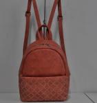 OEM Fashion pu leather Backpack Purse Women travel bag