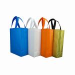 Non woven storage business gift bag die cut tote bags polypropylene custom