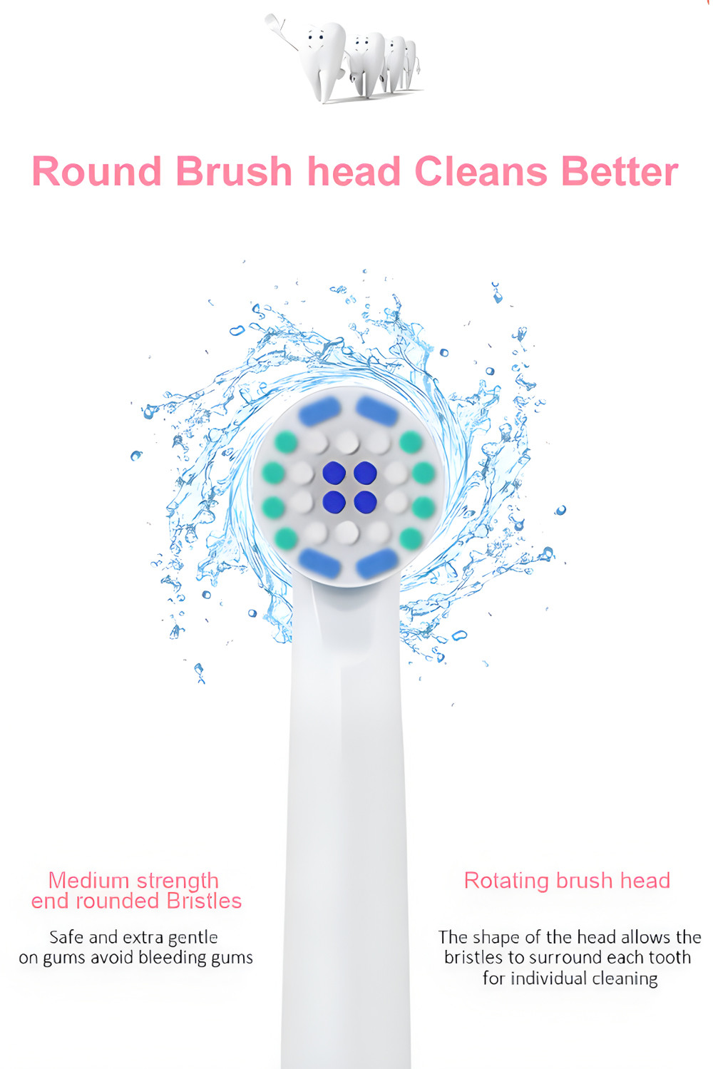 IPX7 Oral Cleaning Sonic Electric Toothbrush Couple Waterproof Electric Toothbrush