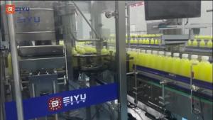 Wholesale 1L PET Bottle Lemon Juice Beverage End Of Packaging Line Lime Juice Drinks Secondary Packaging Line from china suppliers