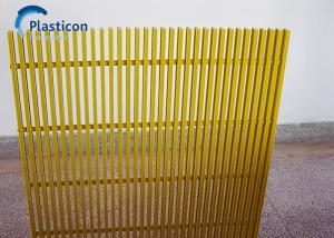 Wholesale Weatherproof FRP Profile Yellow FRP Fence Fibre Reinforced Plastic from china suppliers