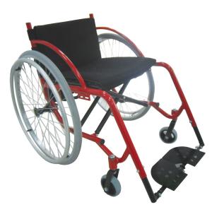 Wholesale Nylon Upholstery Aerospace Aluminum Sport Wheelchair from china suppliers