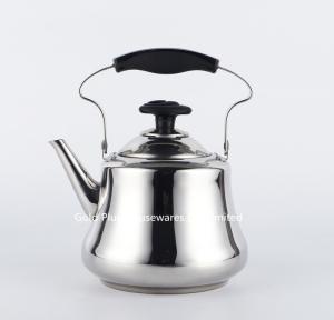 Wholesale 3L Stove top stainless steel tea water cooking kettle with bakelite handle whistling water tea kettle for gas stove from china suppliers