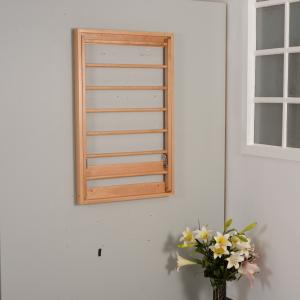 Wholesale Natural Wood Solid Beech 15.5cm Depth Wall Mounted Drying Rack from china suppliers