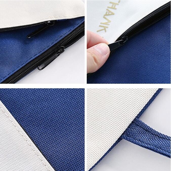 customized professional wholesale tote bag cotton canvas bags,Colorful pattern heat transfer printing custom canvas bag
