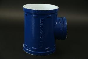 Wholesale XGQT04-165x114-2.5 blue Lined Pipe Fittings Corrosion Resistance from china suppliers