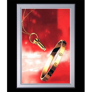 Wholesale ODM Rectangle LGP 40mm Snap Frame LED Light Box from china suppliers