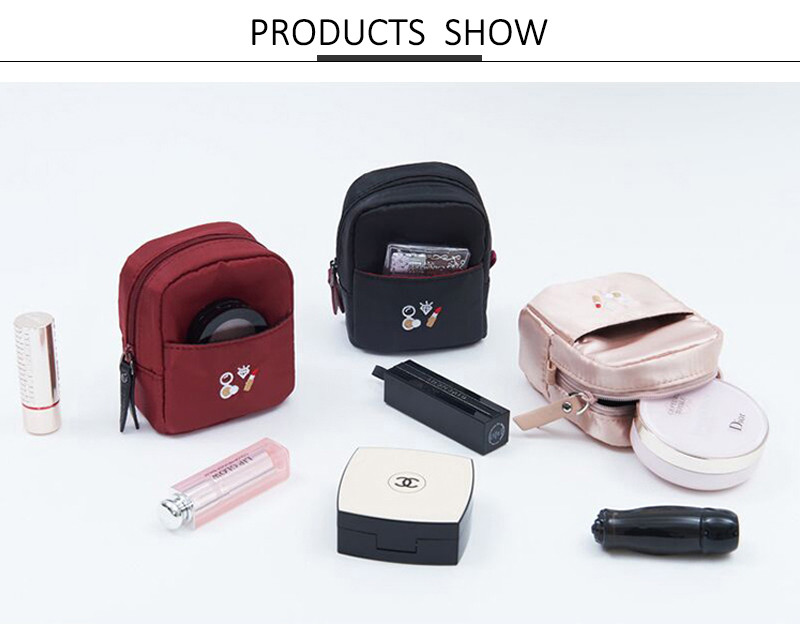 Multi Color Pattern Cute Makeup Pouch Evening Clutch Bag For Women