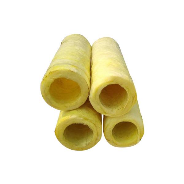 Centrifugal Glass Wool Steam Pipe Insulation Shell 30-150mm Thickness Without
