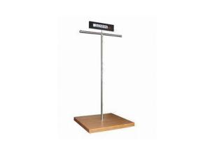 Wholesale Freestanding Metal Retail Clothing Racks , Light Duty Cloth Hanger Stand Collapsible from china suppliers