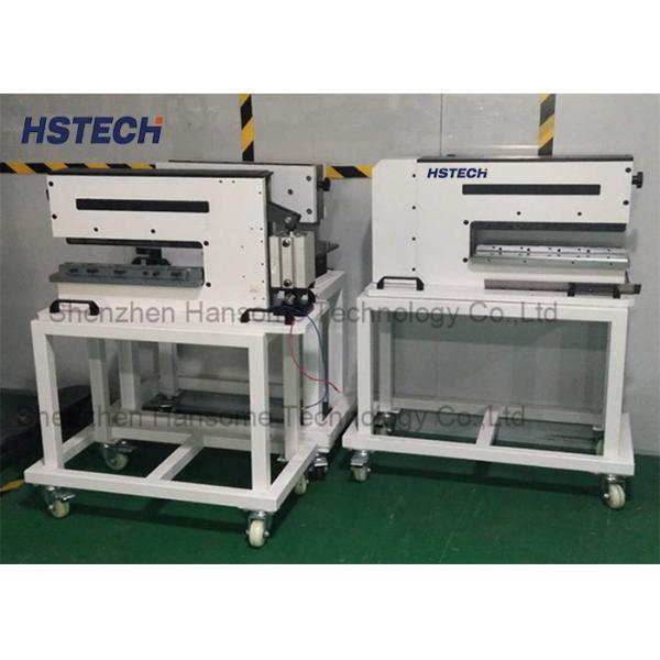 Adjustable Blade Height PCB Depaneling Equipment with Blade Moving Design and Sensor Function for V-cut PCB Separation