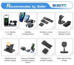 Multifunction Chargers 15W 3 In 1 Wireless Charging Stand For Phone/Watch