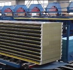 Wholesale PU Mineral Insulation Rockwool Sandwich Panel Precast Corrugated Colored Steel from china suppliers