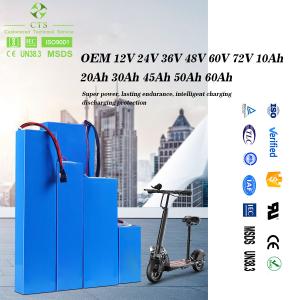 Wholesale BMS Lifepo4 Lithium Ion Battery Pack 48v 40ah 72v 60ah For E Scooter Ebike Motorcycle from china suppliers
