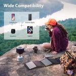 24% Efficiency 28W Pocket Solar Charger Panels Portable For Hiking Camping
