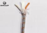 Round Tc Thermocouple Cable Type Bx Rx Fiberglass Insulated Ss304 Sheath Ansi