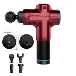 8.4V 1A Multipurpose Fascia Massage Gun 4 Heads For Full Body