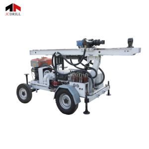 Wholesale DEUTZ Engine Trailer Rotary Portable Water Drilling Rig from china suppliers
