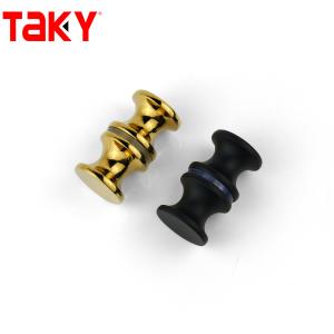 Wholesale Round Bathroom Door Knobs for Shower Room Glass Sliding Door in 19/20/22mm Diameter from china suppliers