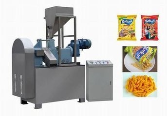 SS 201 304 Fried Snack Production Line Double Screw Extruder Machine 200KG/H