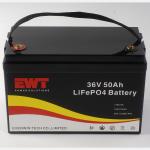 36V 50Ah Green Energy Battery Pack LiFePO4 Replacement for Lead-Acid