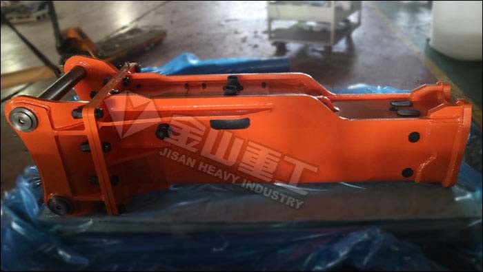 Soosan SB50 Hammer Rock Breaker 100mm Chisel , Yantai Hydraulic Hammer Side Type