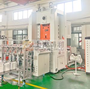 Wholesale 380V Aluminium Food Container Machine 50HZ Aluminium Foil Food Container Making Machine from china suppliers