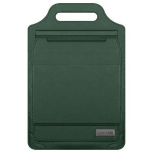 Wholesale High Standard 13'' Green PU Multi Purpose Laptop Sleeve Bags With Zipper Pouch from china suppliers