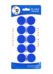 Round Plastic Coated Magnets Fashionable Appearance OEM Service