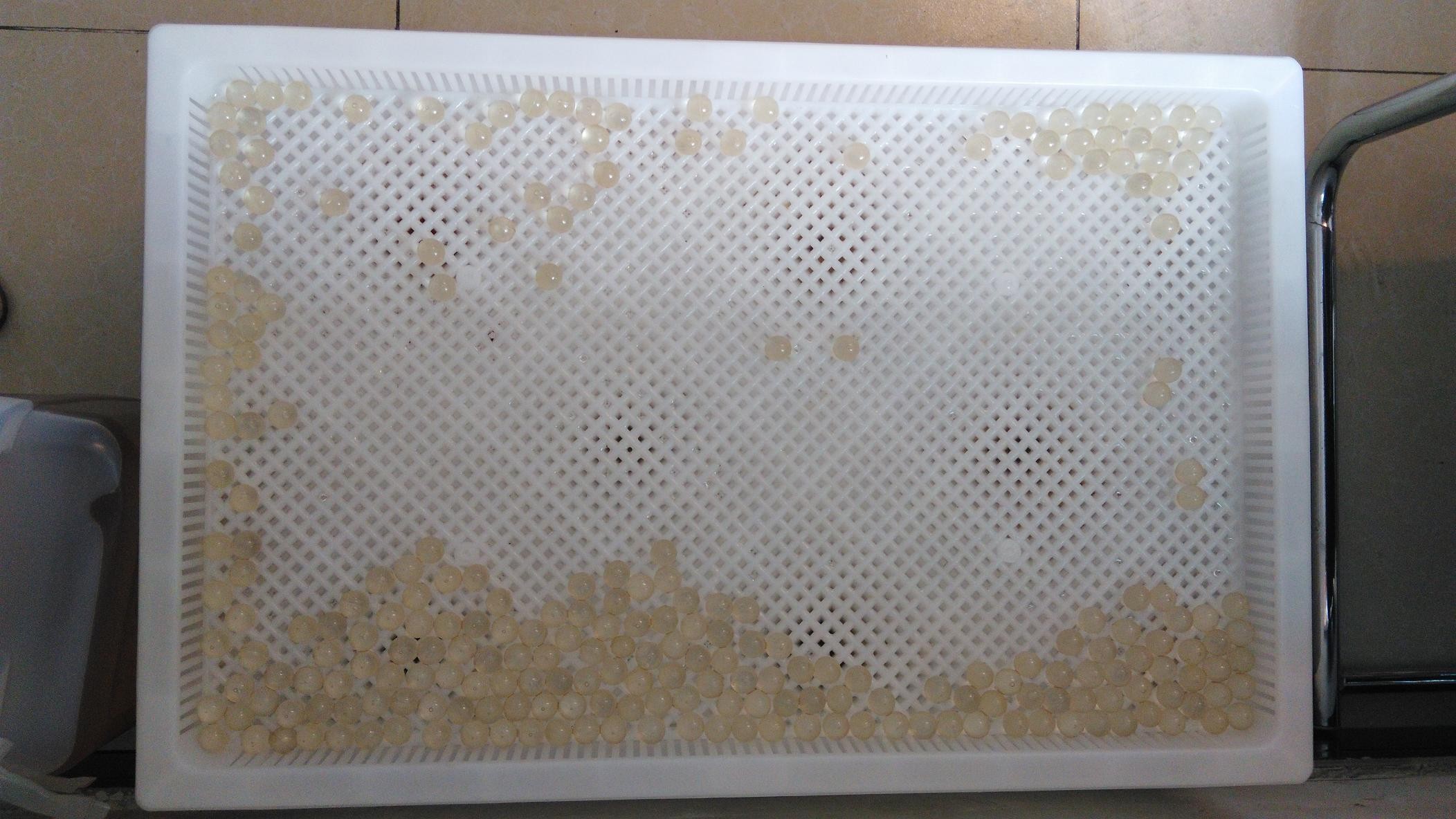 Food Grade Stackable Drying Trays Cooling Tray 762 * 495 * 55mm White Color