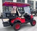 Luxury Golf Cart With AC Motor And Long-Range Lithium Battery Perfect For