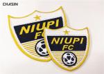 8.5cm Tall Sports Team Patches Overlock Border Heat - Cut Enviromental Friendly