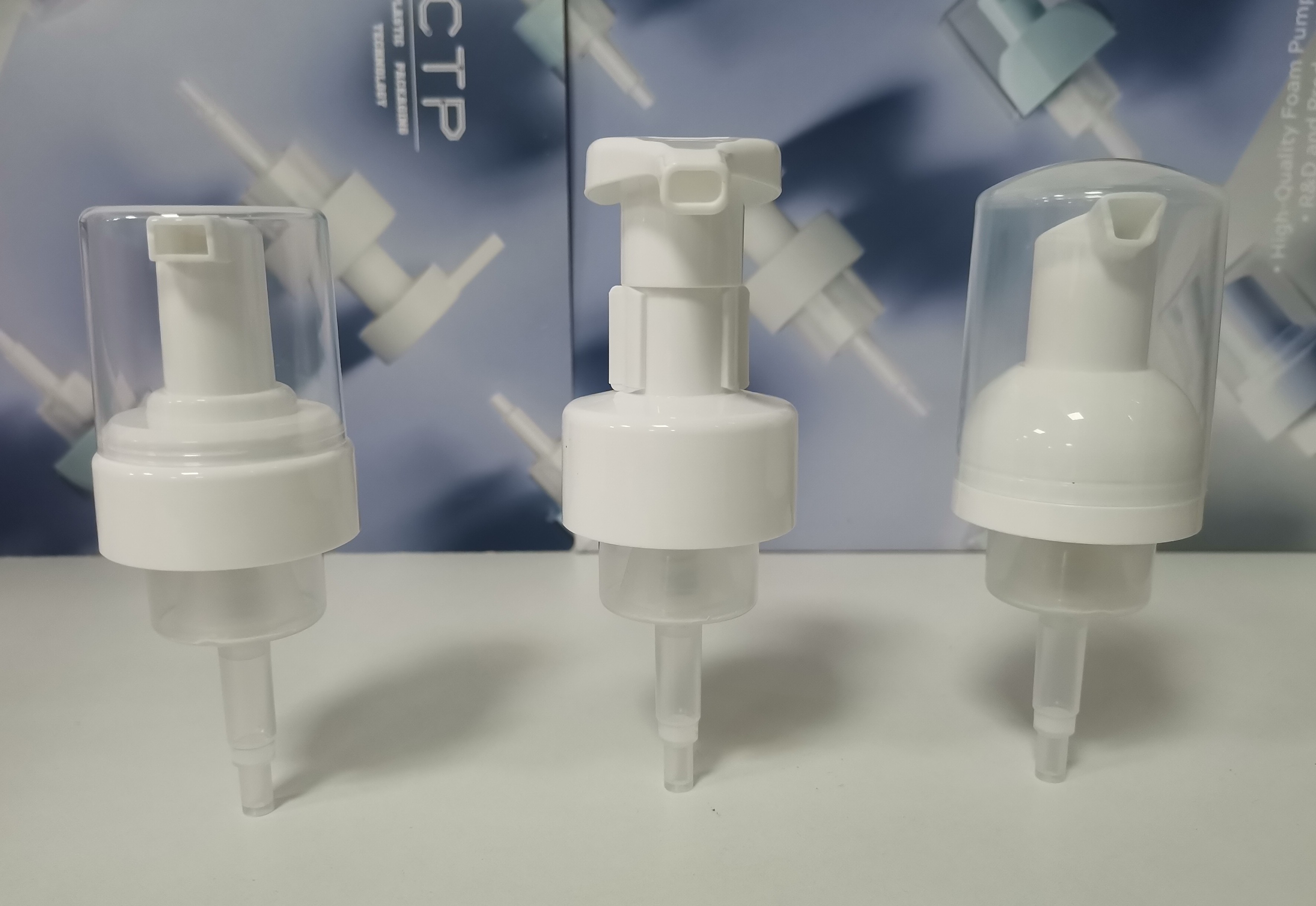 Adjustable Tube Crystal Clear Plastic Foam Pump