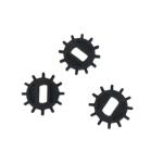 4450761208-109 445-0761208-109 Atm Machine Parts NCR S2 12T Rubber Gear