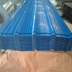 1100mm Decorative Corrugated Metal Panels 8-35 Micron PPGI Sheet