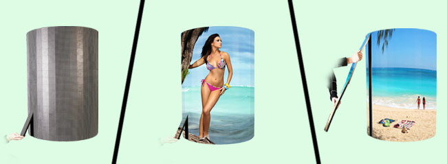 Indoor 3.9mm Slim Design flexible led panel For Commerical Ads , High brightness