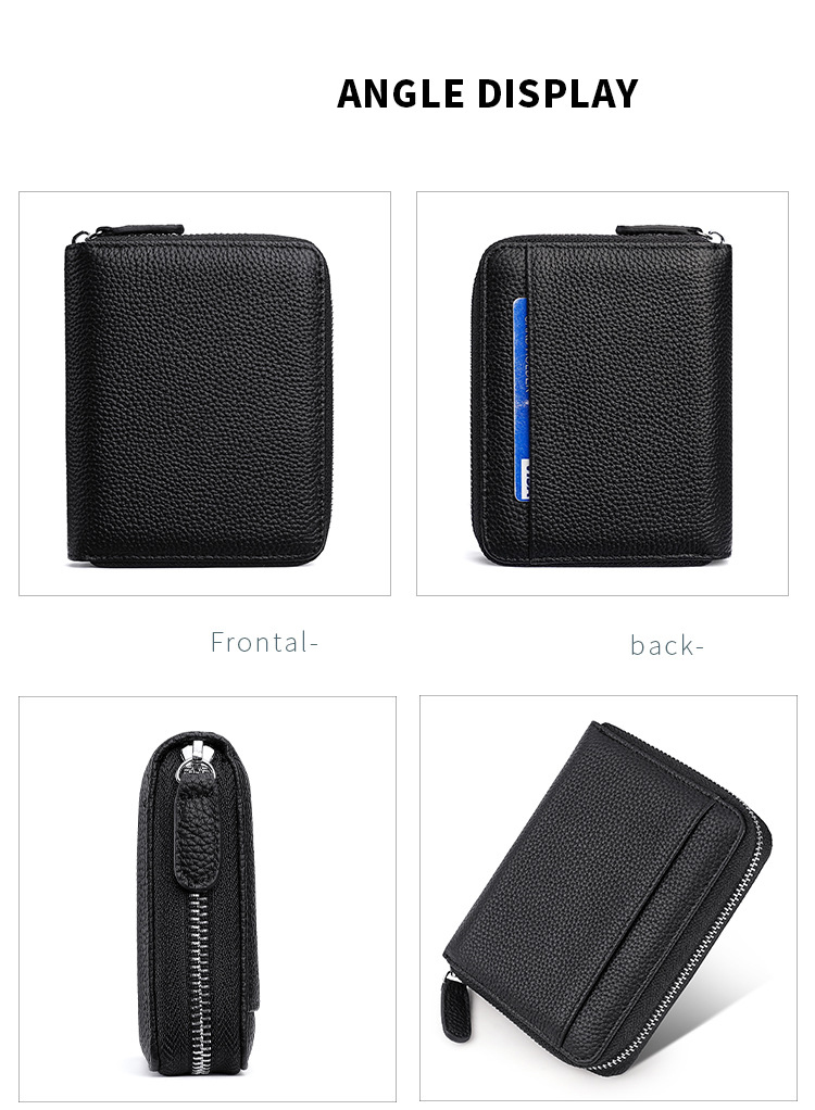 Low MOQ Japan Style Leather Wallet For Women Rfid Blocking Purse Credit Card Holder Clutch