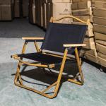 Outdoor Fully Padded Camping Chair Heavy Duty Quad Fold Chair Arm Chair Support