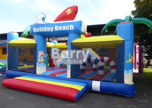 Wholesale 0.55m PVC Material Inflatable Park Equipment Playground / Outdoor Holiday Beach Inflatable Playland from china suppliers