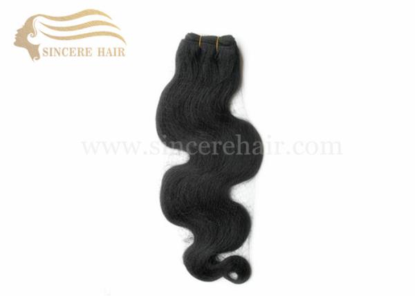 Hot 20 Inch BODY WAVE Hair Extensions for Sale, 50 CM Black BW Remy Human Hair
