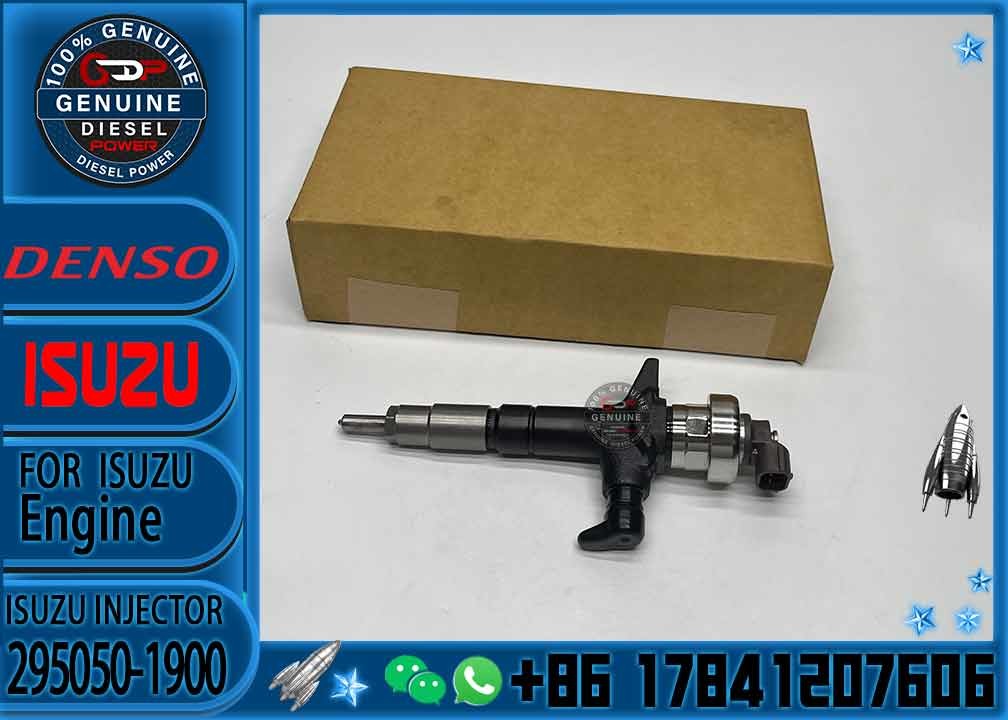 Genuine Brand New Common Rail Diesel Fuel Injector 295050-1900 295050-0910 295050-0911 295050-0912 8982601090 8981595831