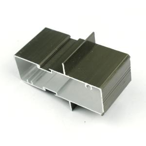 Wholesale Bronze / Champagne Anodized Aluminum Window Profiles from china suppliers